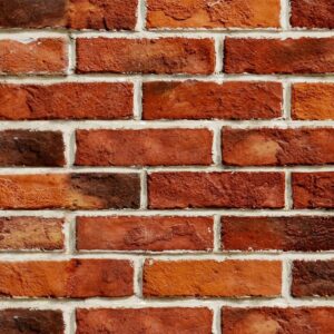 LXCREAT Red Brick Wallpaper Peel and Stick 17.71"× 118" Removable Self-Adhesive Faux Brick Textured Contact Paper for Christmas Party Home Furniture Decoration