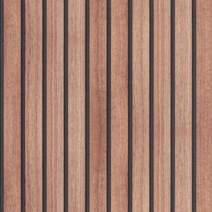 LXCREAT Wood Wallpaper Wooden Slat Peel and Stick Panel Grain Contact Paper 17.71" x 118" Faux Red Look Self Adhesive Removable Wallpaper PVC Decoration for Home DIY